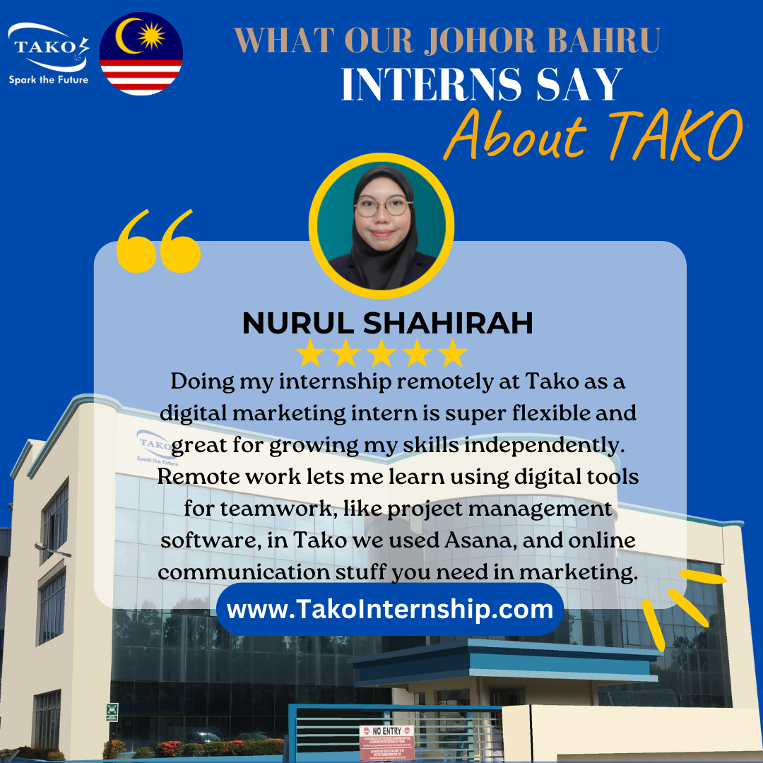 How TAKO Since 1979 Helps Internship Johor Bahru Students